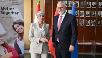 Ministri Gogu pret homologen austriake Anna Sporrer: Në kilometrin e fundit drejt BE-së, me mbështetjen e Austrisë