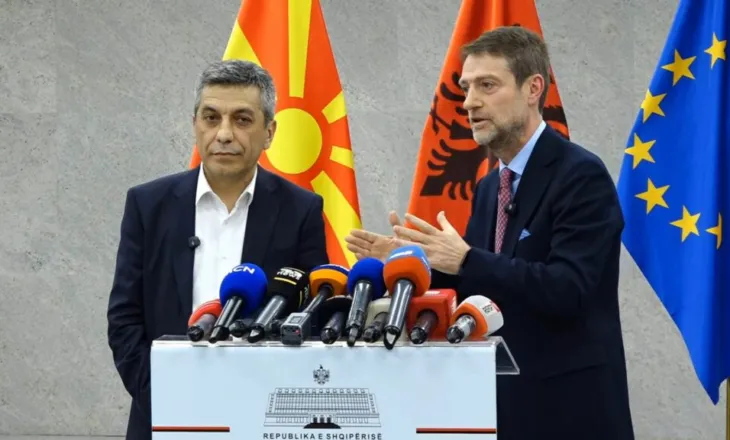 Ministri Hoxha krah kryetarit të LD-së në RMV: Nuk ka tymnajë që hyn mes nesh!