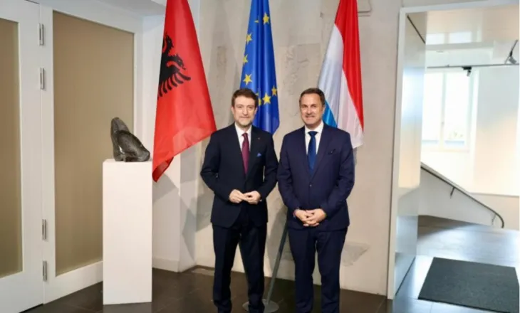 Ministri Hoxha takon homologun nga Luksemburgu, merr mbështetje për anëtarësimin e Shqipërisë në BE