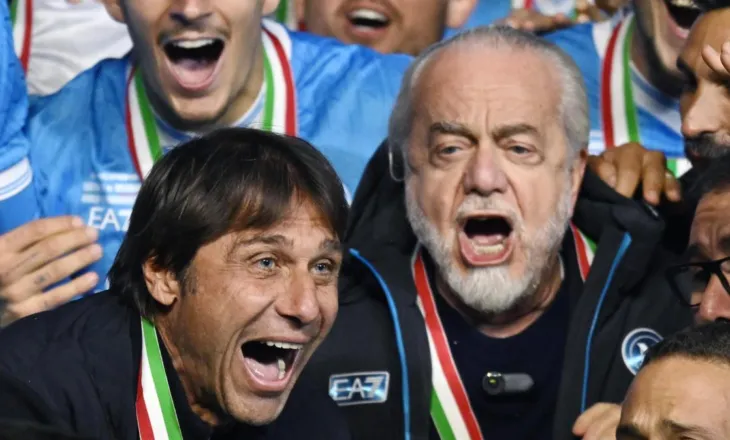 Napoli në ankth për të ardhmen. Conte-De Laurentiis, ndarja gjithnjë e më e mundshme