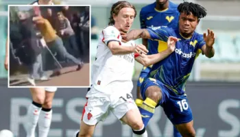 Ndodh në Serie A pas Verona-Milan. Tifozi i kërkon foto, sulmuesi e refuzon dhe përleshet me të (video)