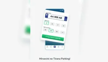 Nga karta e rezidentit tek rezervimet me pagesë, lançohet Tirana Parking App