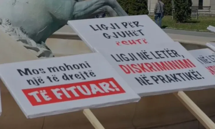 Nis protesta për provimin në gjuhën shqipe në Maqedoninë e Veriut, studentët “pushtojnë” Shkupin