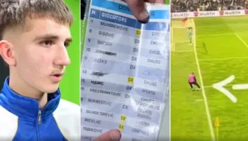 “Pa atë fletë…”, 14-vjeçari që ‘mashtroi’ Donnarummën është bërë hero kombëtar në Bosnje: “Ta çojmë në Botëror”