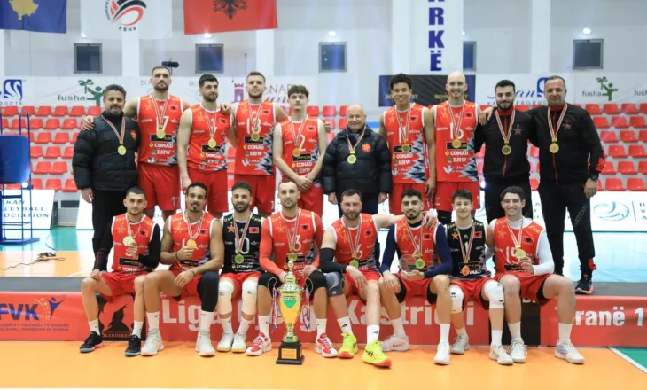 Partizani mbron kurorën, shpallet kampion i Shqipërisë në volejboll për meshkuj