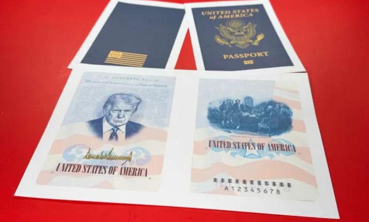 Pasaporta me portretin e Trumpit! DASH ‘habit’ me planin për 250-vjetorin e pavarësisë së SHBA