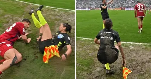 Polemika të forta në Turqi; “palosi” arbitren me ndërhyrje brutale dhe nuk kërkoi as falje (video)