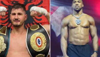 Prenga për historinë, në ring, përballë gjigandit Xhoshua