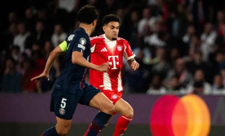 PSG-Bayern, mbyllet pjesa e parë. Spektakël në Paris, 5 gola të shënuar (video)