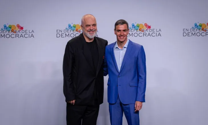 Rama në Barcelonë për samitin e demokracisë, takohet me Sánchez