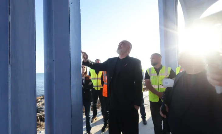 Rama publikon pamjet nga punimet në shëtitoren “Taulantia” në Durrës: Përfundon në qershor