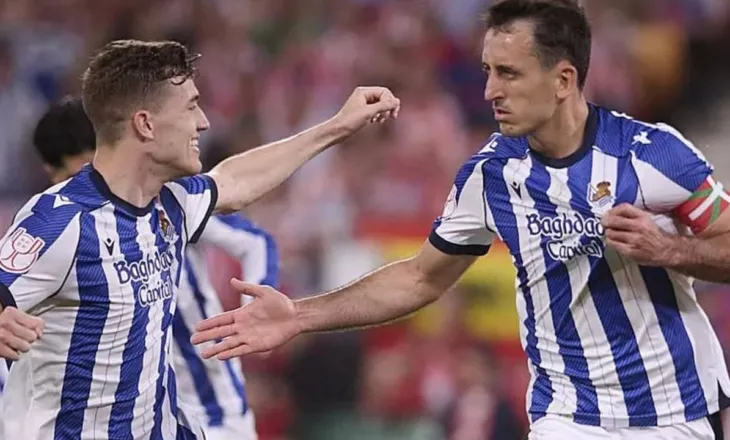 Real Sociedad fiton Kupën e Mbretit, mund Atleticon e Madridit në penallti