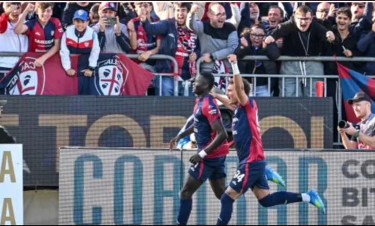 Serie A/ Dygolëshi i Scamacca nuk mjafton, Atalanta dorëzohet ndaj Cagliarit