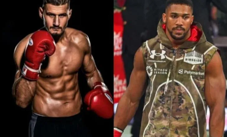 Shqiptari Kristian Prenga përballet në ring me ish-kampionin e botës Anthony Joshua