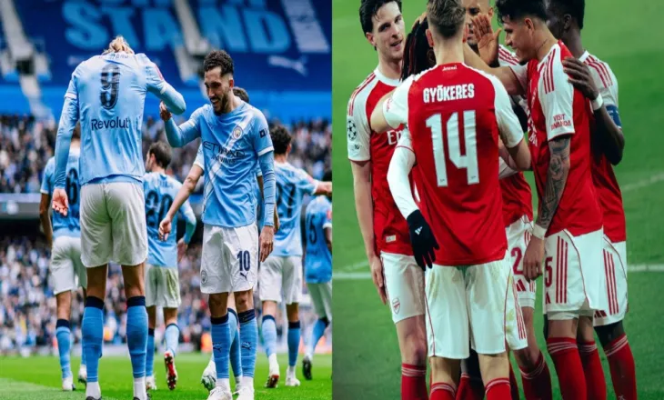 Si do të vendoset fituesi i PL, nëse Arsenal dhe City përfundojnë me pikë të barabarta? Ja 3 skenarët e mundshëm