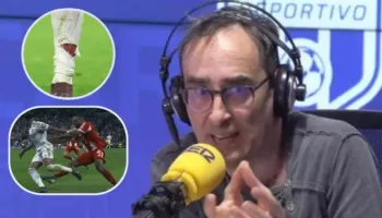 “Situatë shumë kurioze”; Iturralde González bën “moviolën” e ndërhyrjes së Tah ndaj Mbappé