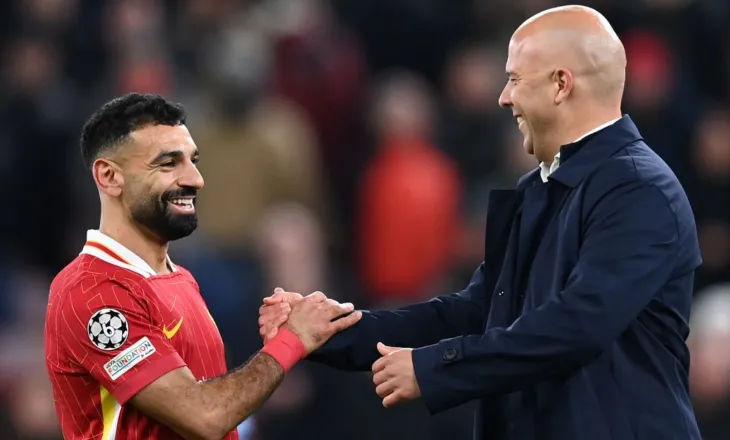 Slot: Salah do ta largohet nga Liverpool si legjendë, uroj që ta mbyllim me një trofe