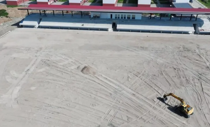 Stadiumi i ri i Valiasit merr formë, avancojnë punimet në impiantin e ri