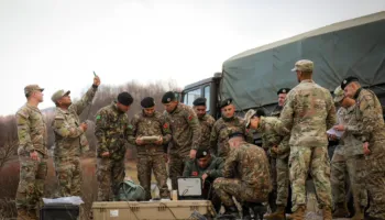 Stërvitje e përbashkët ushtarake Shqipëri-SHBA me dronë “Puma” në Bizë
