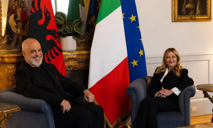 Takimi me Melonin në Palazzo Chigi, Rama publikon fotot nga vizita në Itali