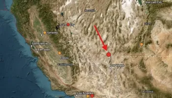 Të paktën 17 lëkundje në 24 orët e fundit pranë ‘Zonës 51’ në Nevada, shqetësime për testime nëntokësore të armëve