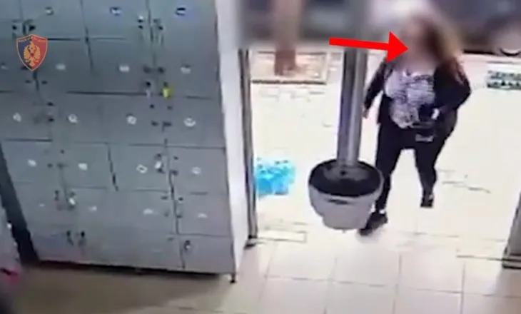 Tiranë, në pranga gruaja që vodhi 40 mijë paund në një market. I arrestuar edhe një 28-vjeçar