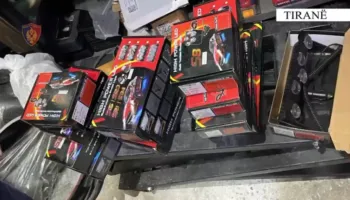 Tiranë/ Shisnin pajisje policie në mënyrë të paligjshme, arrestohen 2 persona