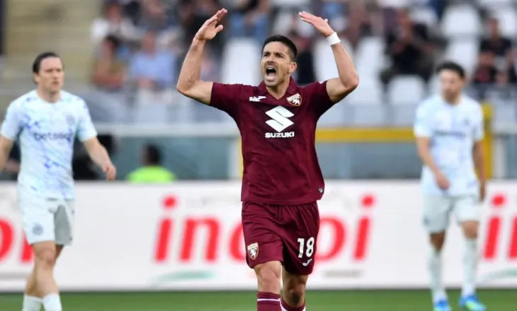 Torino ndal në barazim Interin duke i shtyrë festën për titullin zikaltërve