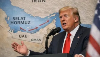 Trump: Forcat amerikane po “pastrojnë” Ngushticën e Hormuzit