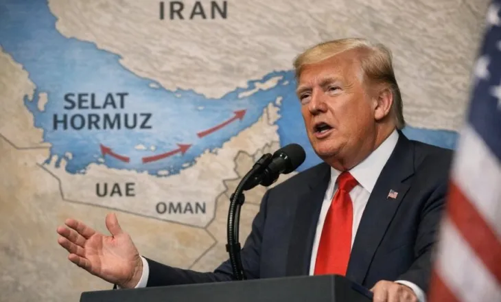Trump: Forcat amerikane po “pastrojnë” Ngushticën e Hormuzit