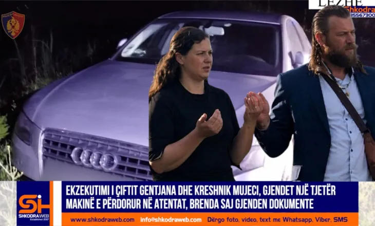 VIDEO – Ekzekutimi i çiftit Mujeci, gjendet makina e dytë e përdorur në atentat, brenda saj dokumenta…