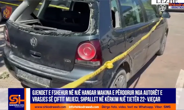 VIDEO – Gjendet makina e përdorur në ekzekutimin e çiftit Mujeci, shpallet në kërkim edhe një 22- vjeçar