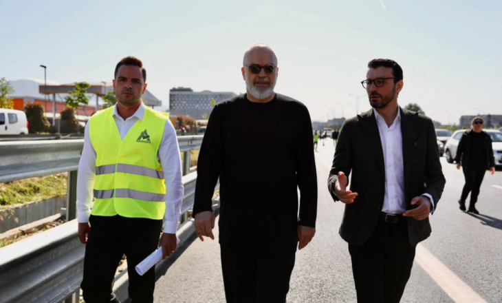 VIDEO / Rama në terren, hapet segmenti i zgjeruar Tiranë-Durrës deri te Mbikalimi i Rinasit