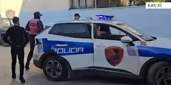 VIDEO/ Vrau fqinjin në Nikël, ja momenti kur autori shoqërohet në polici me pranga