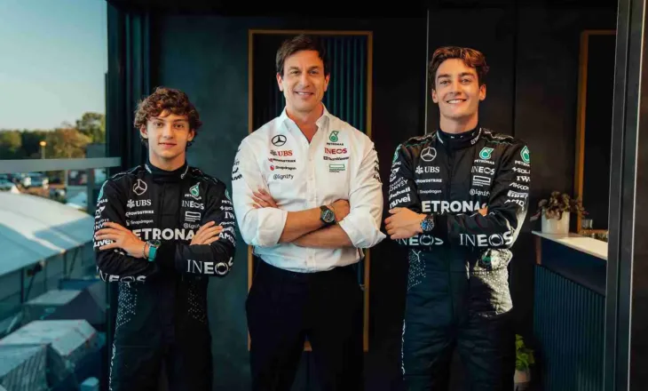 Wolff mesazh Antonelli e Russell: Nëse përplasen si Hamilton e Rosberg në vitin 2016 do t’i pushoj të dy nga puna