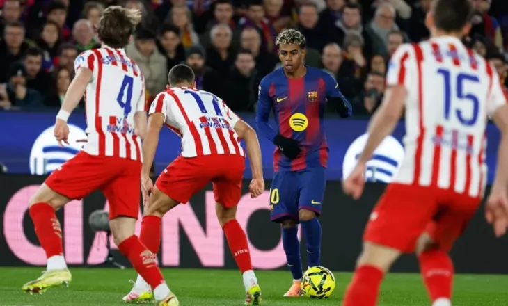 Yamal nuk duhet të marrë “frymë” sonte, Diego Simeone cakton dy “ushtarë” për të bllokuar yllin e Barcelonës