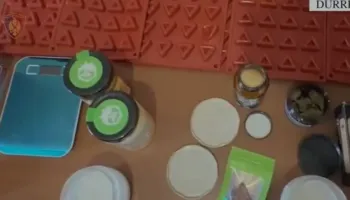 Zbulohet baza e prodhimit të drogës sintetike në Durrës, në pranga dy vëllezër