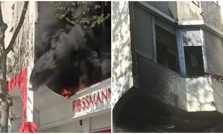 Zjarr në apartament në Tiranë, flakët shkaktojnë vetëm dëme materiale