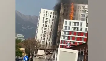 Zjarri në pallatin te ‘Farmacia 10’ në Tiranë, QSUT në alarm, Urgjenca dhe Djegie Plastika në gjendje gatishmërie