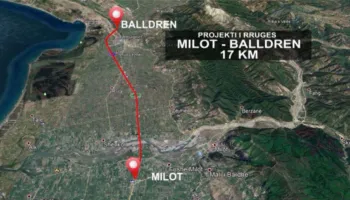 365 milion euro për 17 km rrugë, Milot- Balldren garë me 3 oferta dhe pa ankesa në tender…