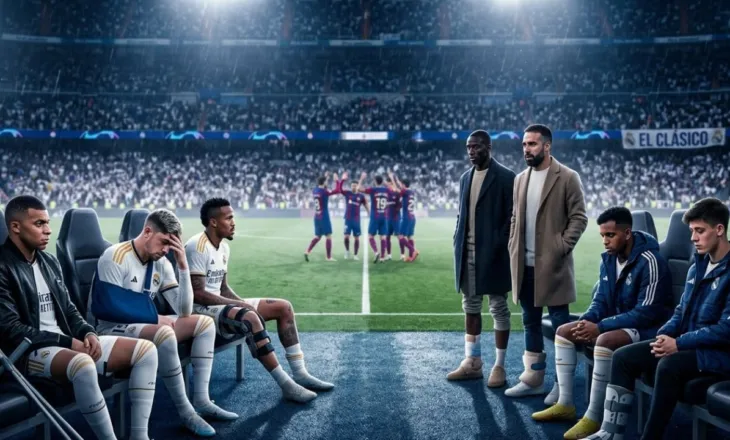 7 Mungesa, 0 Shpresë? Mbappé, Valverde dhe gjithë mbrojtja jashtë “alarmi kuq” në Madrid