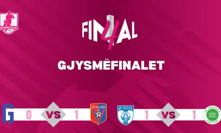 Abissnet Superiore femra, Vllaznia hap të madh drejt finales. Teuta dhe Apolonia bëjnë “paqe” në ndeshjen e parë