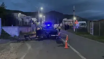 Aksident në rrugën e vjetër Lezhë-Milot, tre persona të lënduar
