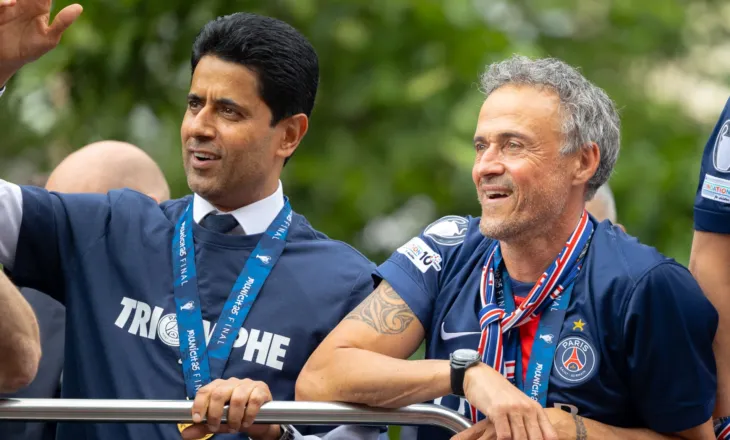Al-Khelaifi vlerëson Luis Enrique: Po bën revolucion në futboll, është më i miri në botë