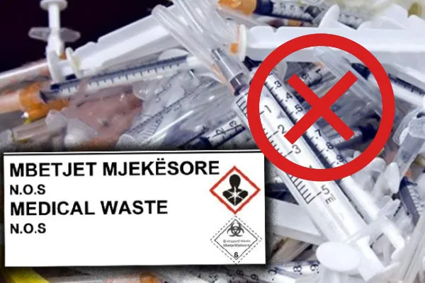 Alarm nga inspektimet/ Mbetjet spitalore kancerogjene ruhen në tualete dhe korridore