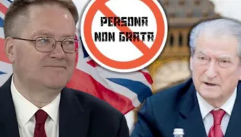 Ambasadori britanik: “Non grata” e Berishës nuk është politike, është ligjore