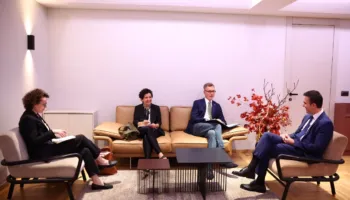 Ambasadori i BE-së takim me kryeprokurorin Olsian Çela: Bashkëpunim me KLP për standarde të larta etike