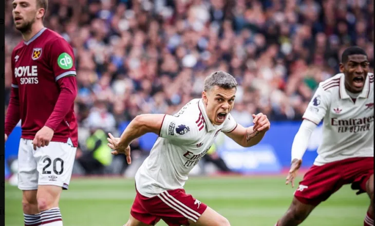 Arsenal vuan shumë, por në fund fiton derbin londinez dhe është shumë afër titullit (video)