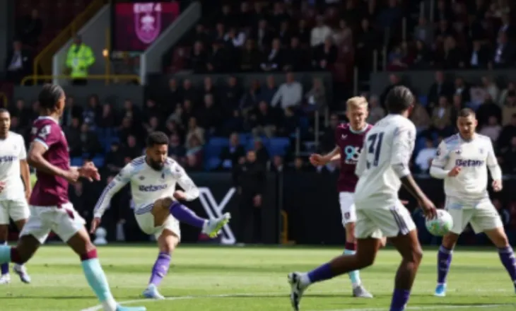 Aston Villa ngec në sfidën me Burnley, mbetet në vendin e pestë