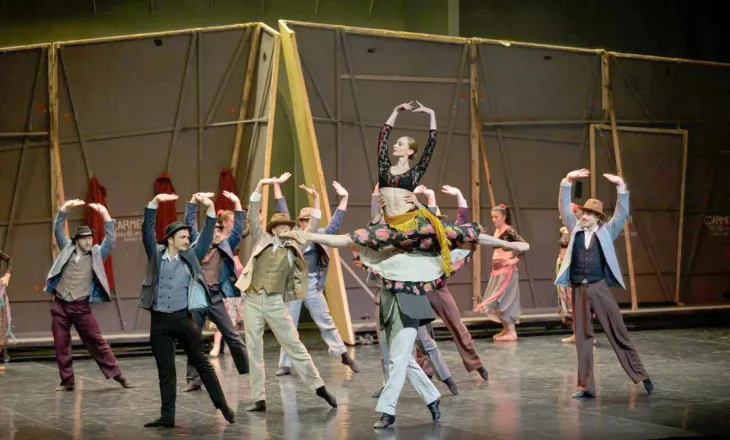 Baleti “Carmen” nga Teatri i Operës dhe Baletit në skenën italiane